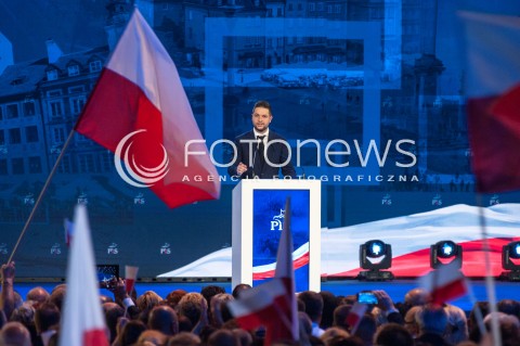  02.09.2018 WARSZAWA<br />KONWENCJA PIS W WARSZAWIE<br />N/Z PATRYK JAKI<br /> 