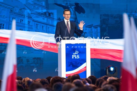  02.09.2018 WARSZAWA<br />KONWENCJA PIS W WARSZAWIE<br />N/Z PREMIER MATEUSZ MORAWIECKI<br /> 