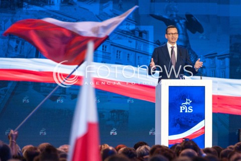  02.09.2018 WARSZAWA<br />KONWENCJA PIS W WARSZAWIE<br />N/Z PREMIER MATEUSZ MORAWIECKI<br /> 