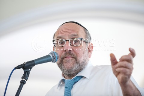  02.09.2018 WARSZAWA<br />STO PYTAN DO RABINA SPOTKANIE Z MICHAELEM SCHUDRICHEM NACZELNYM RABINEM POLSKI<br />N/Z MICHAEL SCHUDRICH<br /> 