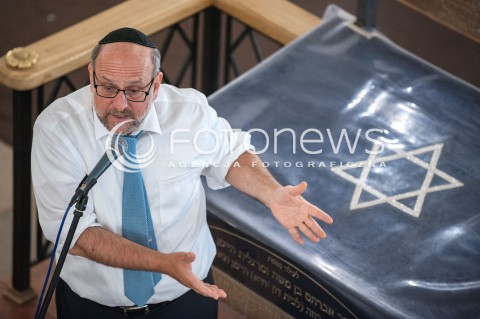  02.09.2018 WARSZAWA<br />STO PYTAN DO RABINA SPOTKANIE Z MICHAELEM SCHUDRICHEM NACZELNYM RABINEM POLSKI<br />N/Z MICHAEL SCHUDRICH<br /> 