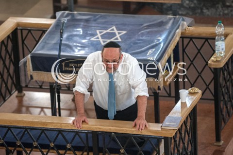  02.09.2018 WARSZAWA<br />STO PYTAN DO RABINA SPOTKANIE Z MICHAELEM SCHUDRICHEM NACZELNYM RABINEM POLSKI<br />N/Z MICHAEL SCHUDRICH<br /> 