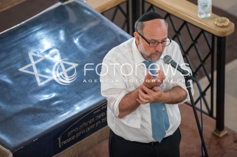  02.09.2018 WARSZAWA<br />STO PYTAN DO RABINA SPOTKANIE Z MICHAELEM SCHUDRICHEM NACZELNYM RABINEM POLSKI<br />N/Z MICHAEL SCHUDRICH<br /> 