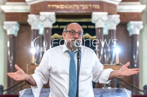 Spotkanie z naczelnym rabinem Polski w Warszawie