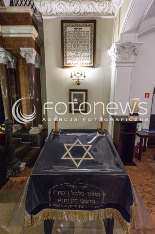  02.09.2018 WARSZAWA<br />STO PYTAN DO RABINA SPOTKANIE Z MICHAELEM SCHUDRICHEM NACZELNYM RABINEM POLSKI<br />N/Z SYNAGOGA MALZONKOW NOZYKOW<br /> 