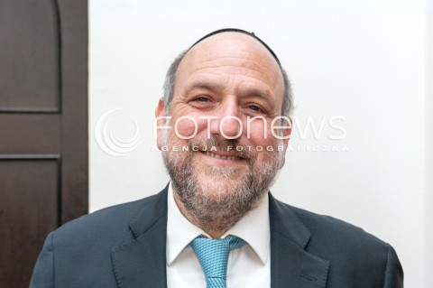  02.09.2018 WARSZAWA<br />STO PYTAN DO RABINA SPOTKANIE Z MICHAELEM SCHUDRICHEM NACZELNYM RABINEM POLSKI<br />N/Z MICHAEL SCHUDRICH<br /> 