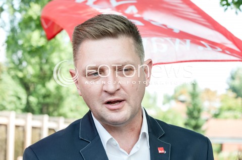  03.09.2018 WARSZAWA<br />PREZENTACJA JEDYNEK SLD LEWICA RAZEM DO RADY WARSZAWY<br />N/Z ANDRZEJ ROZENEK<br /> 