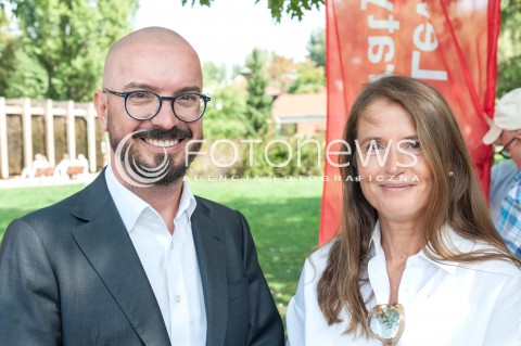  03.09.2018 WARSZAWA<br />PREZENTACJA JEDYNEK SLD LEWICA RAZEM DO RADY WARSZAWY<br />N/Z SEBASTIAN WIERZBICKI MONIKA JARUZELSKA<br /> 