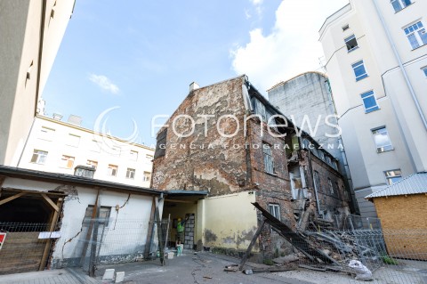  03.09.2018 WARSZAWA<br />ZAWALONA KAMIENICA PRZY POZNANSKIEJ<br />N/Z KAMIENICA<br /> 