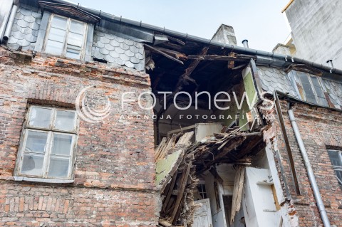  03.09.2018 WARSZAWA<br />ZAWALONA KAMIENICA PRZY POZNANSKIEJ<br />N/Z KAMIENICA<br /> 