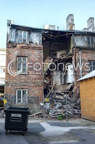  03.09.2018 WARSZAWA<br />ZAWALONA KAMIENICA PRZY POZNANSKIEJ<br />N/Z KAMIENICA<br /> 