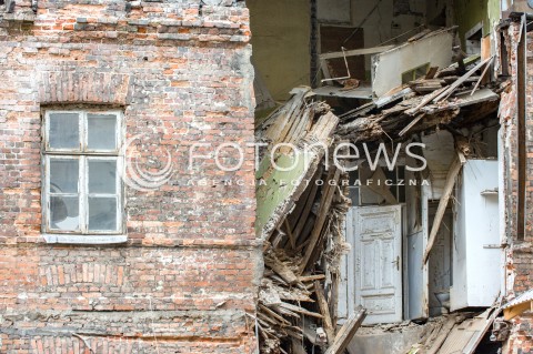  03.09.2018 WARSZAWA<br />ZAWALONA KAMIENICA PRZY POZNANSKIEJ<br />N/Z KAMIENICA<br /> 