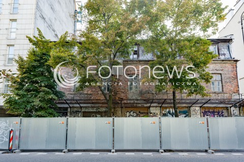  03.09.2018 WARSZAWA<br />ZAWALONA KAMIENICA PRZY POZNANSKIEJ<br />N/Z KAMIENICA<br /> 