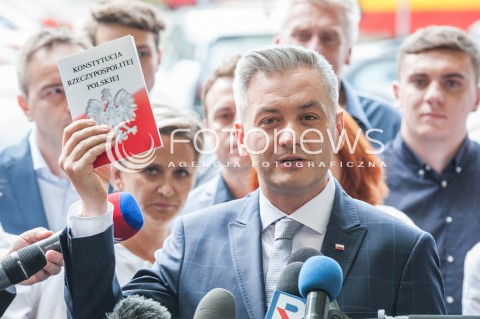  04.09.2018 WARSZAWA<br />KONFERENCJA PRASOWA ROBERTA BIEDRONIA<br />N/Z ROBERT BIEDRON<br /> 
