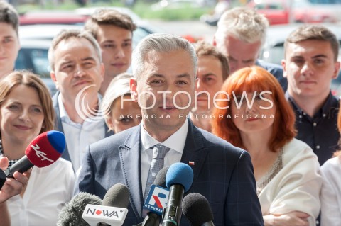  04.09.2018 WARSZAWA<br />KONFERENCJA PRASOWA ROBERTA BIEDRONIA<br />N/Z ROBERT BIEDRON<br /> 