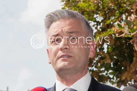  04.09.2018 WARSZAWA<br />KONFERENCJA PRASOWA ROBERTA BIEDRONIA<br />N/Z ROBERT BIEDRON<br /> 