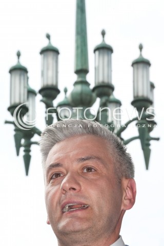  04.09.2018 WARSZAWA<br />KONFERENCJA PRASOWA ROBERTA BIEDRONIA<br />N/Z ROBERT BIEDRON<br /> 