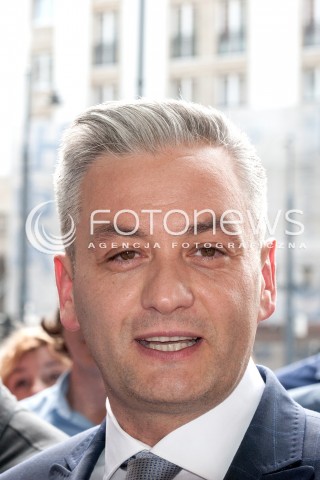  04.09.2018 WARSZAWA<br />KONFERENCJA PRASOWA ROBERTA BIEDRONIA<br />N/Z ROBERT BIEDRON<br /> 