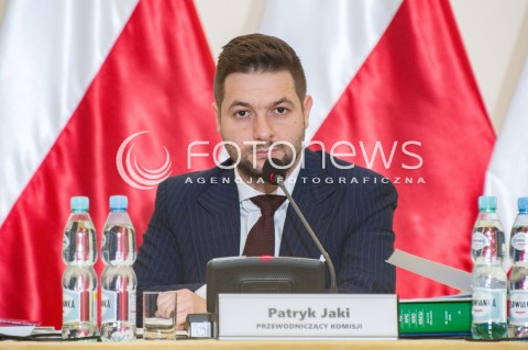  04.09.2018 WARSZAWA<br />POSIEDZENIE KOMISJI DO SPRAW REPRYWATYZACJI NIERUCHOMOSCI WARSZAWSKICH<br />KOMISJA WERYFIKACYJNA<br />N/Z PATRYK JAKI<br /> 