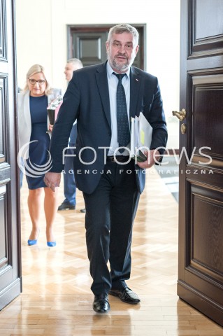  04.09.2018 WARSZAWA<br />POSIEDZENIE RADY MINISTROW<br />N/Z JAN KRZYSZTOF ARDANOWSKI<br /> 