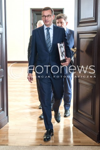  04.09.2018 WARSZAWA<br />POSIEDZENIE RADY MINISTROW<br />N/Z PREMIER MATEUSZ MORAWIECKI<br /> 