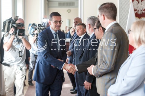  04.09.2018 WARSZAWA<br />POSIEDZENIE RADY MINISTROW<br />N/Z PREMIER MATEUSZ MORAWIECKI MAREK GROBARCZYK WOJCIECH SKURKIEWICZ<br /> 