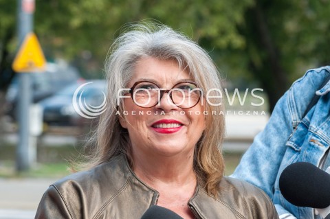  05.09.2018 WARSZAWA<br />KONFERENCJA JACKA WOJCIECHOWICZA<br />N/Z KRYSTYNA PRONKO<br /> 