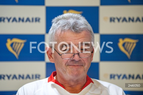  05.09.2018 WARSZAWA<br />KONFERENCJA RYANAIR W WARSZAWIE<br />N/Z MICHAEL O'LEARY<br /> 