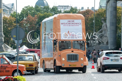  06.09.2018 WARSZAWA<br />KAMPANIA WOJCIECHOWICZBUS RUSZA<br />N/Z JACEK WOJCIECHOWICZ<br /> 