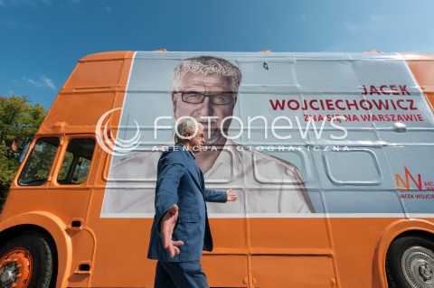  06.09.2018 WARSZAWA<br />KAMPANIA WOJCIECHOWICZBUS RUSZA<br />N/Z JACEK WOJCIECHOWICZ<br /> 