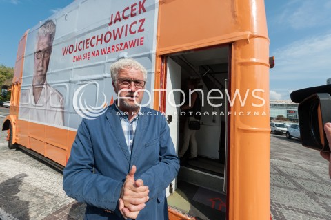  06.09.2018 WARSZAWA<br />KAMPANIA WOJCIECHOWICZBUS RUSZA<br />N/Z JACEK WOJCIECHOWICZ<br /> 