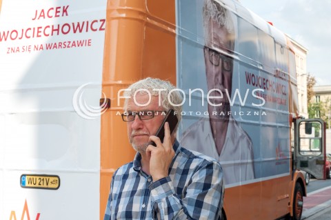  06.09.2018 WARSZAWA<br />KAMPANIA WOJCIECHOWICZBUS RUSZA<br />N/Z JACEK WOJCIECHOWICZ<br /> 