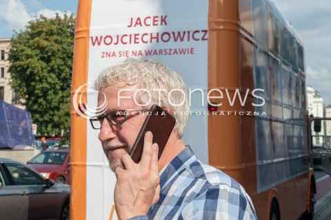  06.09.2018 WARSZAWA<br />KAMPANIA WOJCIECHOWICZBUS RUSZA<br />N/Z JACEK WOJCIECHOWICZ<br /> 