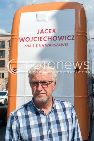  06.09.2018 WARSZAWA<br />KAMPANIA WOJCIECHOWICZBUS RUSZA<br />N/Z JACEK WOJCIECHOWICZ<br /> 