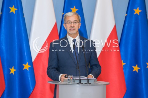  07.09.2018 WARSZAWA<br />KONFERENCJA MINISTRA INWESTYCJI I ROZWOJU<br />N/Z JERZY KWIECINSKI<br /> 