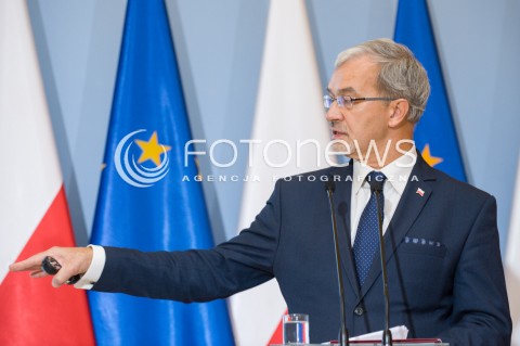  07.09.2018 WARSZAWA<br />KONFERENCJA MINISTRA INWESTYCJI I ROZWOJU<br />N/Z JERZY KWIECINSKI<br /> 
