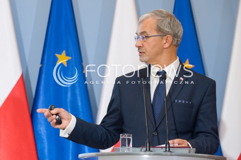  07.09.2018 WARSZAWA<br />KONFERENCJA MINISTRA INWESTYCJI I ROZWOJU<br />N/Z JERZY KWIECINSKI<br /> 