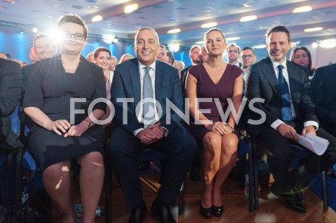  08.09.2018 WARSZAWA<br />KONWENCJA KOALICJI OBYWATELSKIEJ<br />N/Z KATARZYNA LUBNAUER GRZEGORZ SCHETYNA BARBARA NOWACKA RAFAL TRZASKOWSKI DARIUSZ JONSKI<br /> 