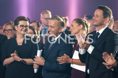  08.09.2018 WARSZAWA<br />KONWENCJA KOALICJI OBYWATELSKIEJ<br />N/Z KATARZYNA LUBNAUER GRZEGORZ SCHETYNA BARBARA NOWACKA RAFAL TRZASKOWSKI <br /> 