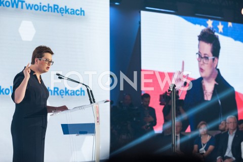  08.09.2018 WARSZAWA<br />KONWENCJA KOALICJI OBYWATELSKIEJ<br />N/Z KATARZYNA LUBNAUER<br /> 