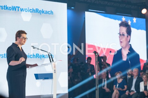  08.09.2018 WARSZAWA<br />KONWENCJA KOALICJI OBYWATELSKIEJ<br />N/Z KATARZYNA LUBNAUER<br /> 