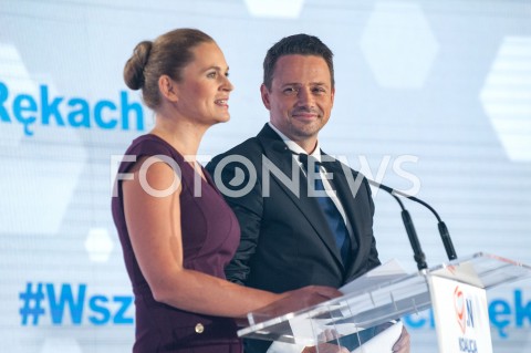  08.09.2018 WARSZAWA<br />KONWENCJA KOALICJI OBYWATELSKIEJ<br />N/Z BARBARA NOWACKA RAFAL TRZASKOWSKI<br /> 