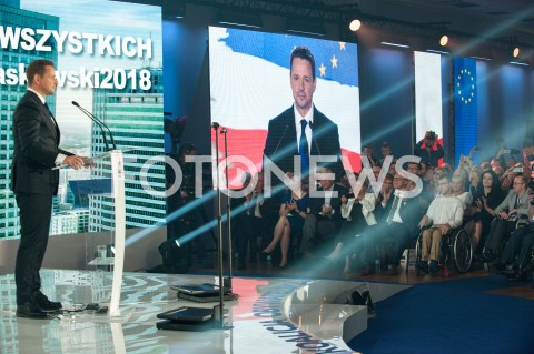  08.09.2018 WARSZAWA<br />KONWENCJA KOALICJI OBYWATELSKIEJ<br />N/Z RAFAL TRZASKOWSKI<br /> 