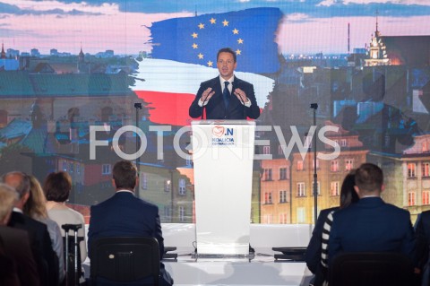  08.09.2018 WARSZAWA<br />KONWENCJA KOALICJI OBYWATELSKIEJ<br />N/Z RAFAL TRZASKOWSKI<br /> 