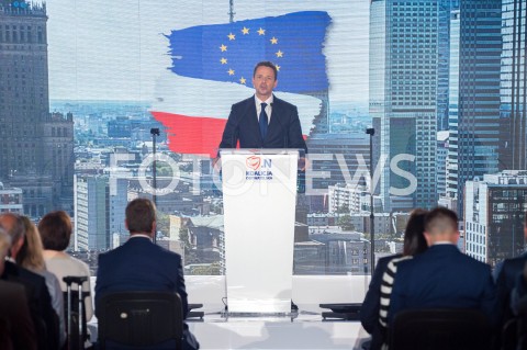  08.09.2018 WARSZAWA<br />KONWENCJA KOALICJI OBYWATELSKIEJ<br />N/Z RAFAL TRZASKOWSKI<br /> 