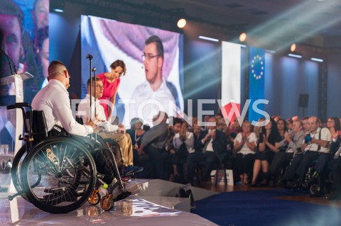  08.09.2018 WARSZAWA<br />KONWENCJA KOALICJI OBYWATELSKIEJ<br />N/Z KUBA JAKUB HARTWICH ADRIAN GLINKA<br /> 