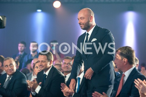  08.09.2018 WARSZAWA<br />KONWENCJA KOALICJI OBYWATELSKIEJ<br />N/Z JACEK SUTRYK GRZEGORZ SCHETYNA RAFAL TRZASKOWSKI<br /> 