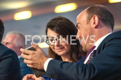  08.09.2018 WARSZAWA<br />KONWENCJA KOALICJI OBYWATELSKIEJ<br />N/Z KAMILA GASIUK PIHOWICZ BORYS BUDKA<br /> 