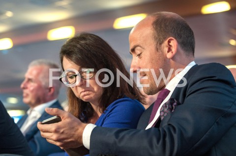  08.09.2018 WARSZAWA<br />KONWENCJA KOALICJI OBYWATELSKIEJ<br />N/Z KAMILA GASIUK PIHOWICZ BORYS BUDKA<br /> 