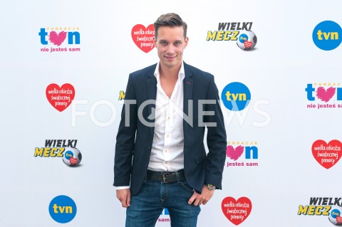  09.09.2018 WARSZAWA<br />
WIELKI MECZ TVN VS WOSP<br />
N/Z MICHAL MIKOLAJCZAK<br />
 